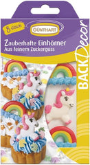 Cake Decoration Unicorns Sugar Decorations 17g - Suomibox