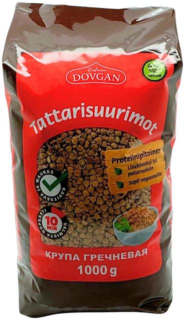 Dovgan Tattarisuurimot 1kg - Suomibox