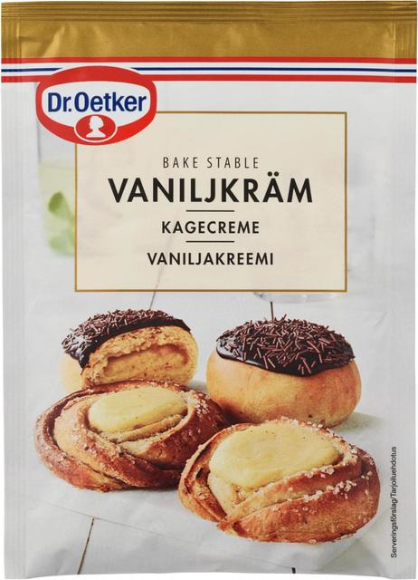 Dr. Oetker Vanilla Cream 100g - Suomibox