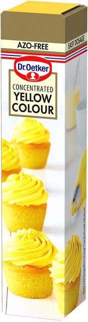 Dr. Oetker Yellow Gel Food Coloring 15g - Suomibox