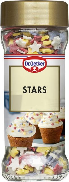 Dr. Oetker Stars Sugar Decorations 40g - Suomibox