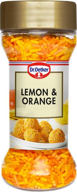 Dr. Oetker Lemon & Orange Sprinkles 50g - Suomibox