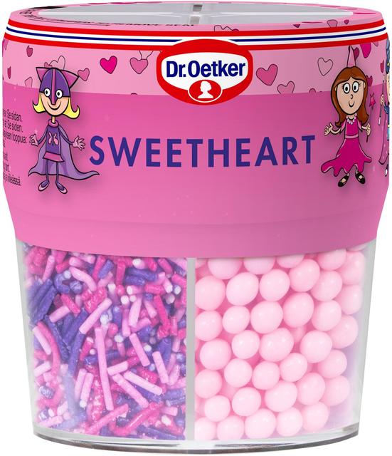 Dr. Oetker Sweetheart Decorative Shapes 78g - Suomibox