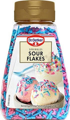 Dr. Oetker Sour Flakes Sprinkles 120g - Suomibox