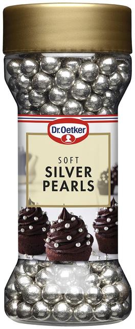 Dr. Oetker Soft Silver Pearls Sprinkles 45g - Suomibox