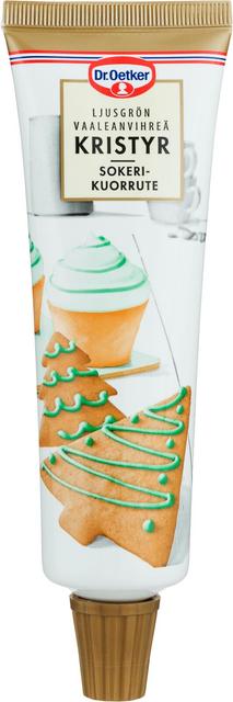 Dr. Oetker Light Green Icing 125g - Suomibox