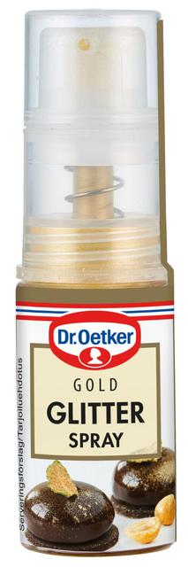 Dr. Oetker Gold Glitter Spray 4g - Suomibox