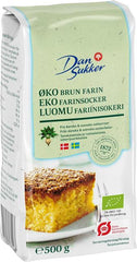 Dansukker Organic Brown Sugar 500g - Suomibox
