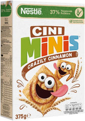 Nestlé CINI MINIS 375 g cinnamon-flavored whole-grain wheat and rice cereal - Suomibox
