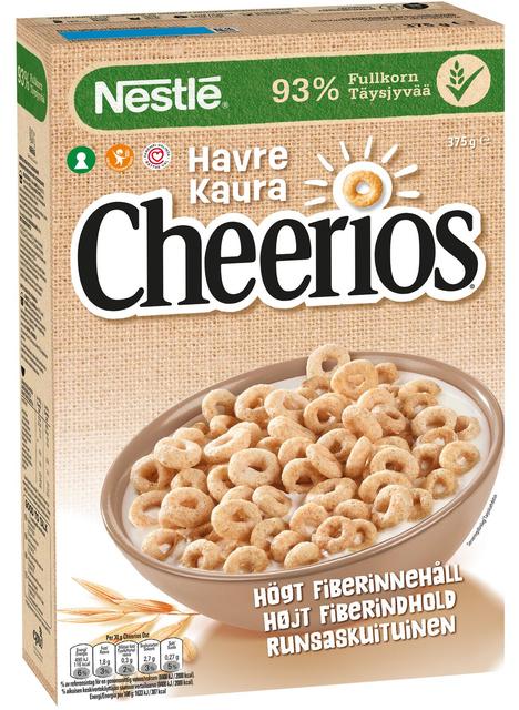 Nestlé Cheerios 375 g Oat Whole-Grain Cereal - Suomibox