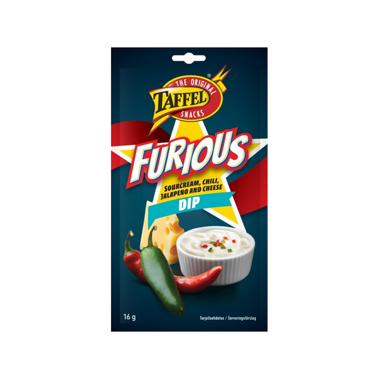 Taffel taco dip Snacks 1 Box of 13g 0.4oz - Soposopo