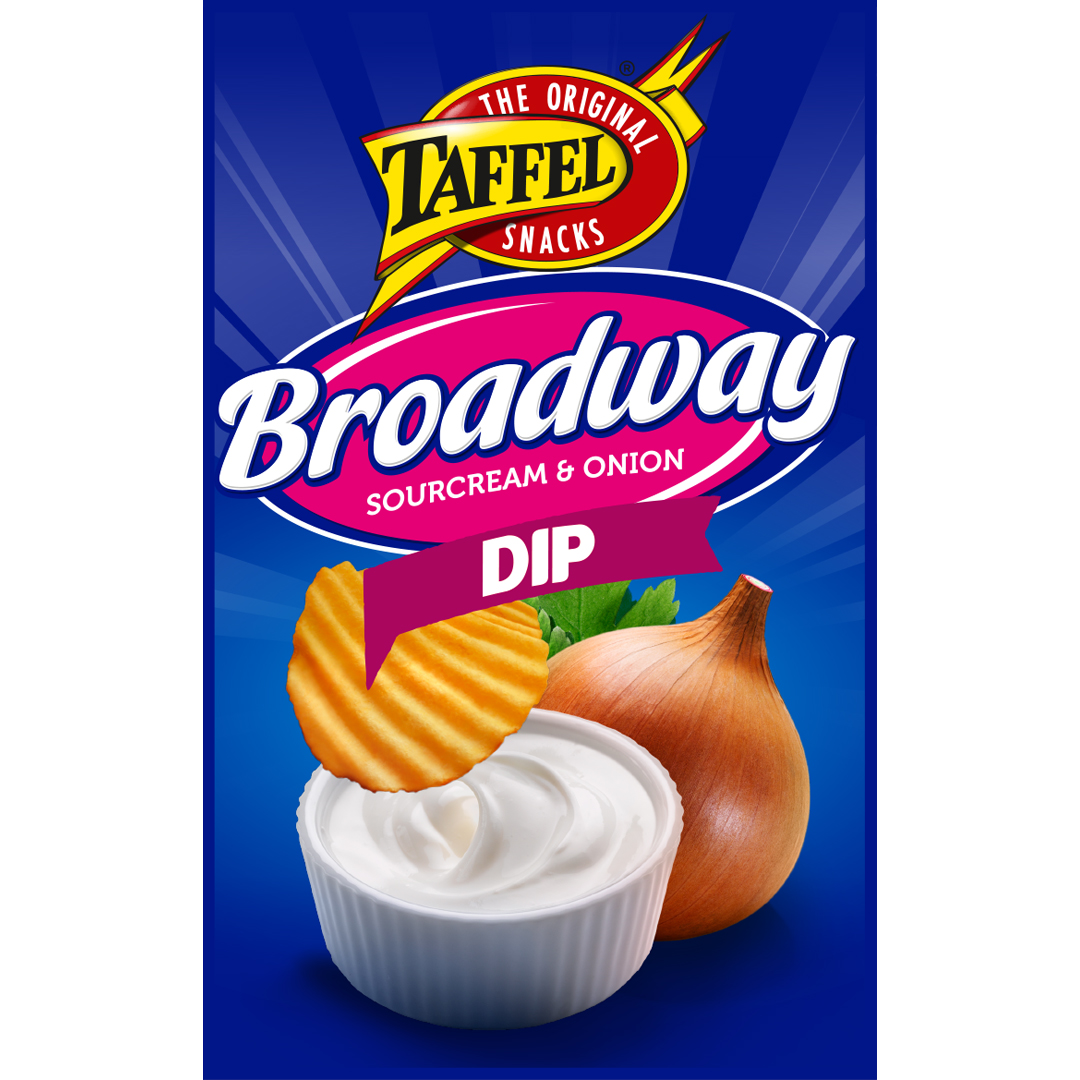 Taffel Broadway dip Snacks 1 Box of 18g 0.6oz - Soposopo