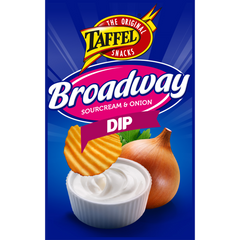 Taffel Broadway dip Snacks 1 Box of 18g 0.6oz - Soposopo