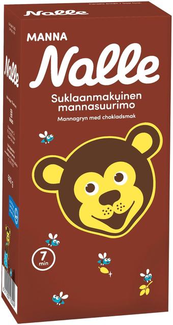 Nalle 600 g Chocolate-Flavored Semolina - Suomibox