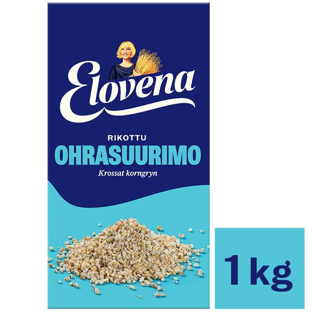 Elovena 1kg rikottu täysjyväohrasuurimo - Suomibox