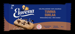 Elovena dark chocolate snack 100% oats Cookie 1 Bar of 30g 1.1 oz - Soposopo