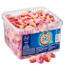 Fazer Tutti Frutti Rings looseweight Gummy 1 Box of 1.7kg 6.3oz - Soposopo