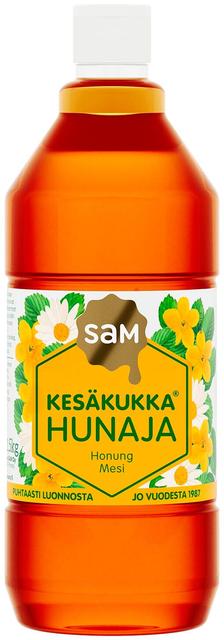 Hunajainen SAM Summer Flower Honey 1.5kg - Suomibox