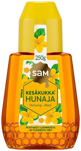 Hunajainen SAM Summer Flower Honey 250g - Suomibox