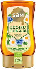 Hunajainen SAM Organic Honey 250g - Suomibox