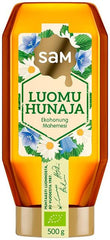 Hunajainen SAM Organic Honey 500g - Suomibox