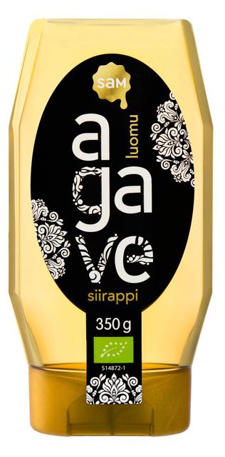 Hunajainen SAM Organic Agave Syrup 350g - Suomibox