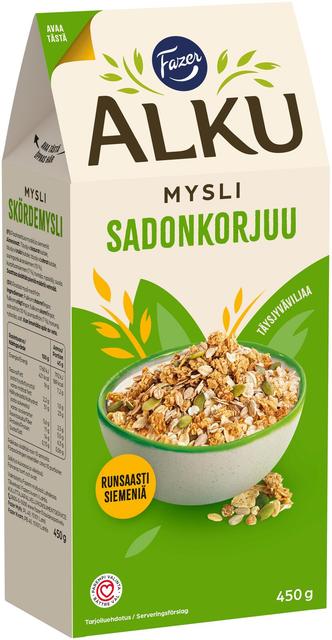Fazer Alku Harvest Muesli 450 g - Suomibox