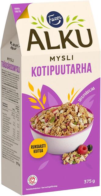 Fazer Alku Home Garden Muesli 375 g - Suomibox
