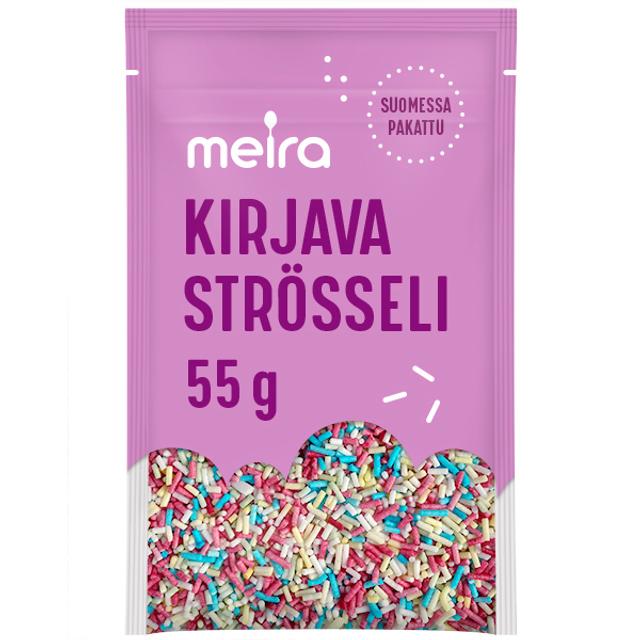 Meira Multicolored Sprinkles 55g - Suomibox