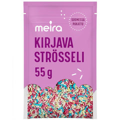 Meira Multicolored Sprinkles 55g - Suomibox