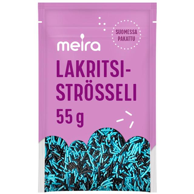 Meira Licorice Sprinkles 55g - Suomibox