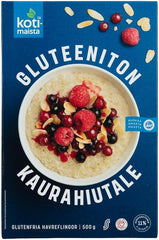 Kotimaista gluten-free oatmeal flakes 500 g - Suomibox