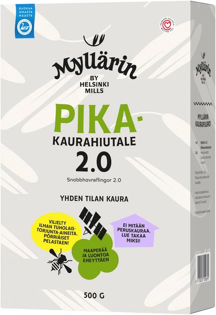 Myllärin Quick-Cooking Oat Flakes 2.0 500 g - Suomibox