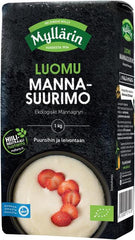 Myllärin Organic Semolina 1 kg - Suomibox