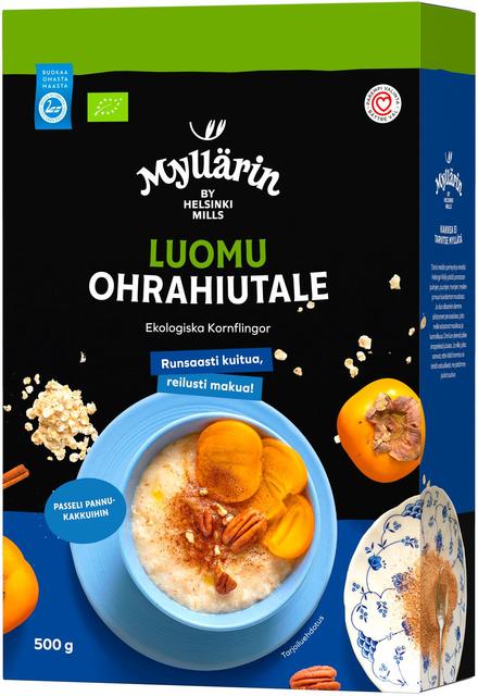 Myllärin Organic Barley Flakes 500 g - Suomibox