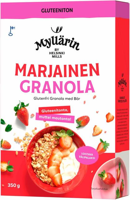 Myllärin Gluten-Free Berry Granola 350 g - Suomibox