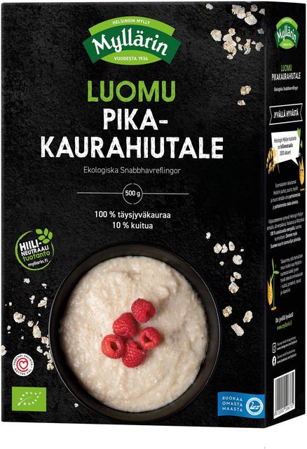 Myllärin Organic Quick-Cooking Oat Flakes 500 g - Suomibox
