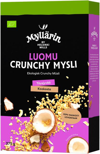 Myllärin Organic Crunchy Muesli 375 g - Suomibox