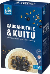 Kotimaista oatmeal flakes with fiber 800 g - Suomibox