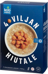 Kotimaista 4-grain flakes 750 g - Suomibox