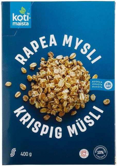 Kotimaista Crunchy Muesli 400 g - Suomibox