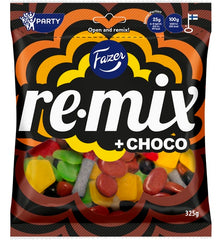 Fazer Remix choco assorted sweets Gummy 1 Pack of 325g 6.3oz - Soposopo