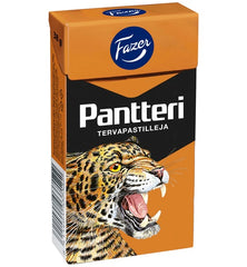 Fazer Pantteri Tarpastille Liquorice 1 Box of 38g 6.3oz - Soposopo