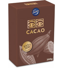 Fazer Cacao Original Chocolate 1 Box of 200g 6.3oz - Soposopo