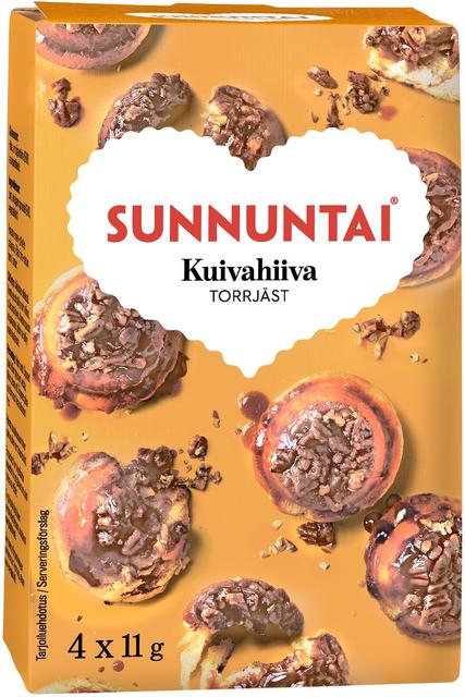 Sunnuntai 4x11g Dry Yeast - Suomibox