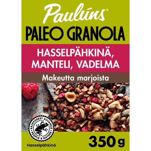 Paulúns Paleo Hazelnut Granola Seed Muesli 350 g - Suomibox