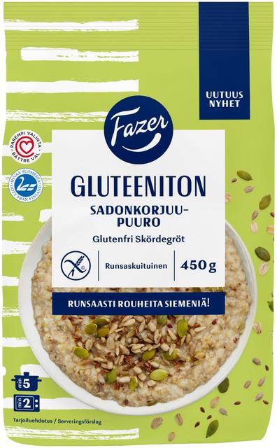 Fazer Gluten-Free Harvest Porridge 450 g - Suomibox