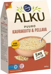 Fazer Alku Oat Fiber & Flaxseed Porridge 500 g - Suomibox