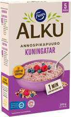 Fazer Alku Kuningatar annospikapuuro 200 g (5 x 40 g) - Suomibox
