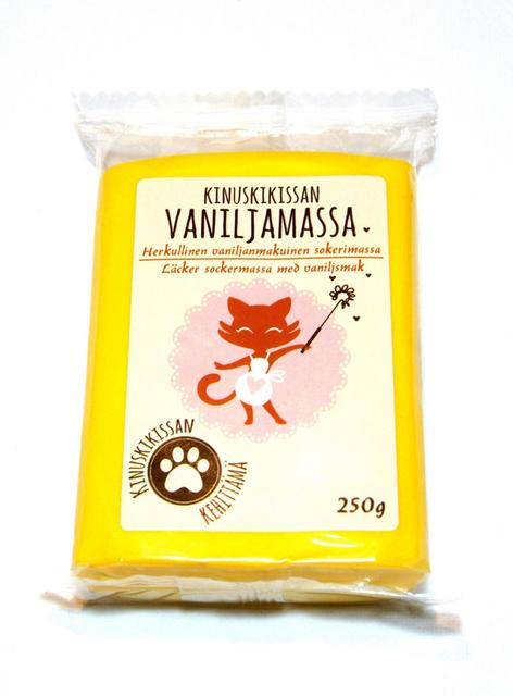Kinuskikissa Yellow Sugar Paste 250g - Suomibox